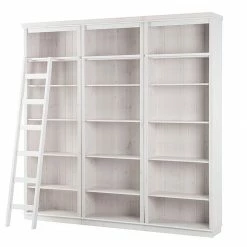 Maison Belfort Regalwand Lillehammer II - Kiefer massiv - Kiefer Weiß -Wohnzimmermöbel boutique en ligne loft24 anita regal 20131011 315361