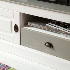 Maison Belfort TV-Lowboard Neely - Weiß / Grau 15 Maison Belfort TV-Lowboard Neely - Weiß / Grau -Wohnzimmermöbel boutique en ligne loft24 toby 11 03 2016 4035760