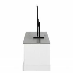 Maison Belfort TV-Lowboard Neely - Weiß / Grau 13 Maison Belfort TV-Lowboard Neely - Weiß / Grau -Wohnzimmermöbel boutique en ligne loft24 toby 11 03 2016 4036340