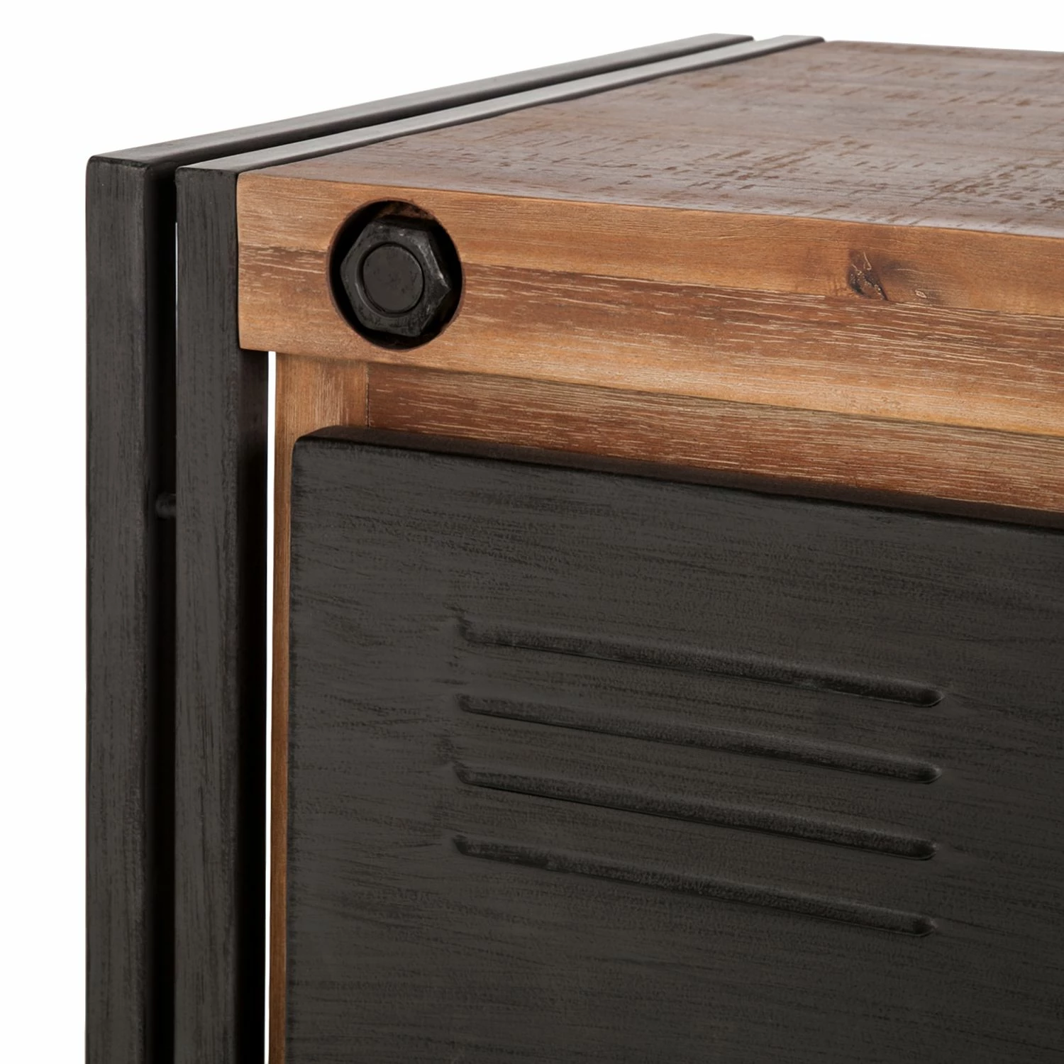 Ars manufacti TV-Lowboard Manchester I - Akazie massiv / Metall - Akazie / Anthrazit 9 Ars manufacti TV-Lowboard Manchester I - Akazie massiv / Metall - Akazie / Anthrazit – Bild 9