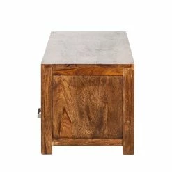 Ars Natura TV-Lowboard Ohio II - Shessham massiv -Wohnzimmermöbel boutique en ligne lowboard ohio 3 schubladen 1 grosses fach 1350909