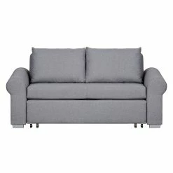Mooved Schlafsofa Latina II Webstoff - Grau - Breite: 165 cm -Wohnzimmermöbel boutique en ligne mezzo latina schlafsofa 2014 02 07 8 373786