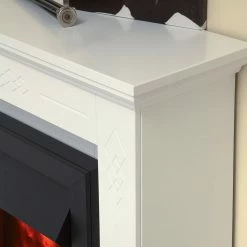 Montreux Elektrokamin Missouri - Brilliantweiß -Wohnzimmermöbel boutique en ligne missouri elektrokamin brilliantweiss 4169112