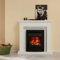 Montreux Elektrokamin Missouri - Brilliantweiß -Wohnzimmermöbel boutique en ligne missouri elektrokamin brilliantweiss 4169136