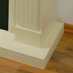 Montreux Elektrokamin Bergamo - Cremeweiß -Wohnzimmermöbel boutique en ligne montreux bergamo elektrokamin mit filigrane applikationen in holzguss m al wsn 0025a 2