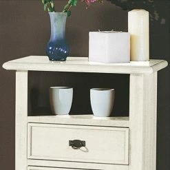 Montreux Kommode Siena - Antikweiß -Wohnzimmermöbel boutique en ligne montreux siena kommode mit 1 fach und 3 schubladen m al wbr 0110a 2