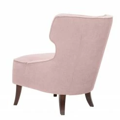 Maison Belfort Ohrensessel Audrey Webstoff - Stoff Floreana: Rosa -Wohnzimmermöbel boutique en ligne ohrensessel audrey stoff floreana rosa 3983536