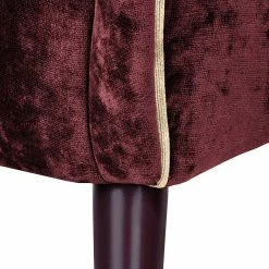 Red Living Ohrensessel Madame Lebon Samtstoff - Weinrot 16 Red Living Ohrensessel Madame Lebon Samtstoff - Weinrot -Wohnzimmermöbel boutique en ligne ohrensessel humphrey samtstoff burgundy 382876