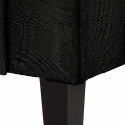 Mørteens Ohrensessel Josslyn - Webstoff Schwarz -Wohnzimmermöbel boutique en ligne ohrensessel josslyn webstoff schwarz 453346