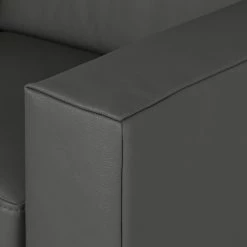 Loftscape Sofa Varberg (2,5-Sitzer) Echtleder - Dunkelgrau -Wohnzimmermöbel boutique en ligne paul p loft 2014 03 05 2 387212