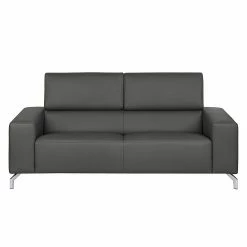 Loftscape Sofa Varberg (2,5-Sitzer) Echtleder - Dunkelgrau -Wohnzimmermöbel boutique en ligne paul p loft 2014 03 05 2 387220