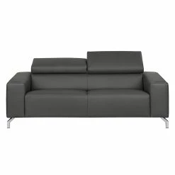 Loftscape Sofa Varberg (2,5-Sitzer) Echtleder - Dunkelgrau -Wohnzimmermöbel boutique en ligne paul p loft 2014 03 05 2 387221