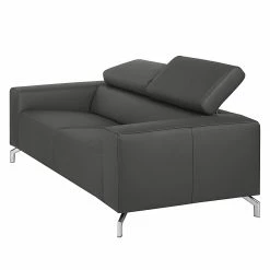 Loftscape Sofa Varberg (2,5-Sitzer) Echtleder - Dunkelgrau -Wohnzimmermöbel boutique en ligne paul p loft 2014 03 05 2 387223