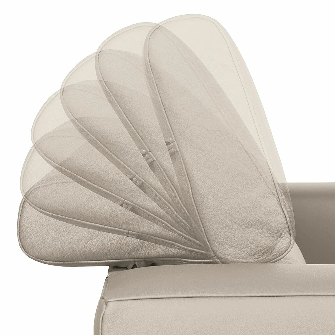 Loftscape Sessel Varberg - Echtleder Taupe 9 Loftscape Sessel Varberg - Echtleder Taupe – Bild 9