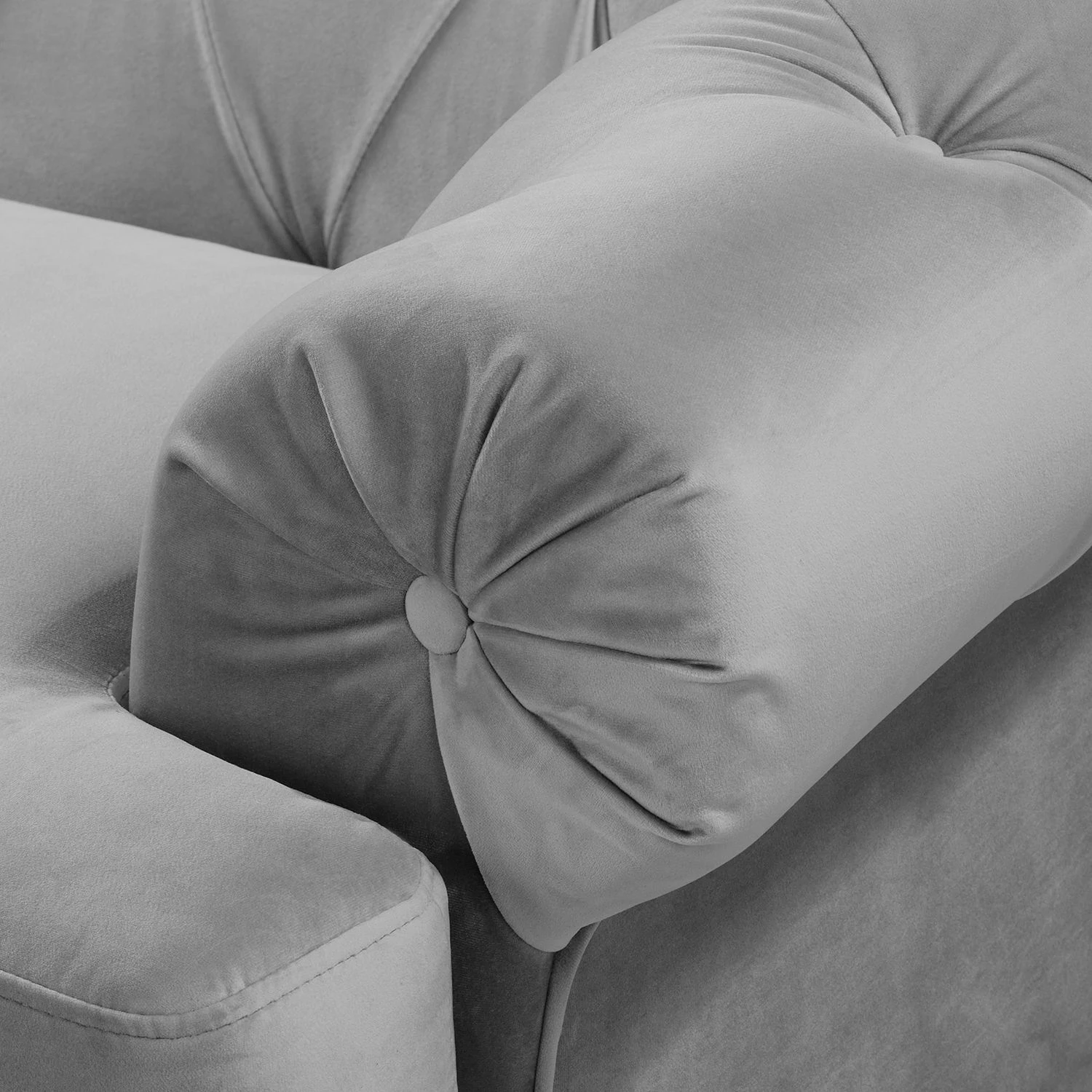 Jack & Alice Polstergarnitur Thory (3-2-1) - Lichtgrau 7 Jack & Alice Polstergarnitur Thory (3-2-1) - Lichtgrau – Bild 7