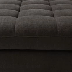 Loftscape Polsterhocker Ayna - Microfaser -Wohnzimmermöbel boutique en ligne polsterhocker ayna microfaser braungrau 4787592