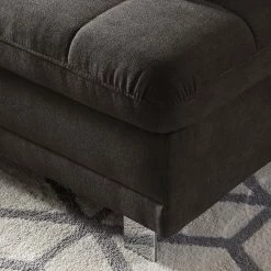 Loftscape Polsterhocker Ayna - Microfaser -Wohnzimmermöbel boutique en ligne polsterhocker ayna microfaser braungrau 4947764