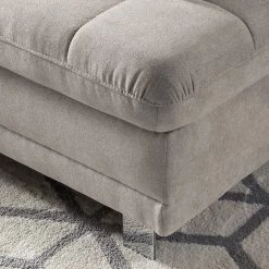 Loftscape Polsterhocker Ayna - Microfaser -Wohnzimmermöbel boutique en ligne polsterhocker ayna microfaser kaschmir 4947724