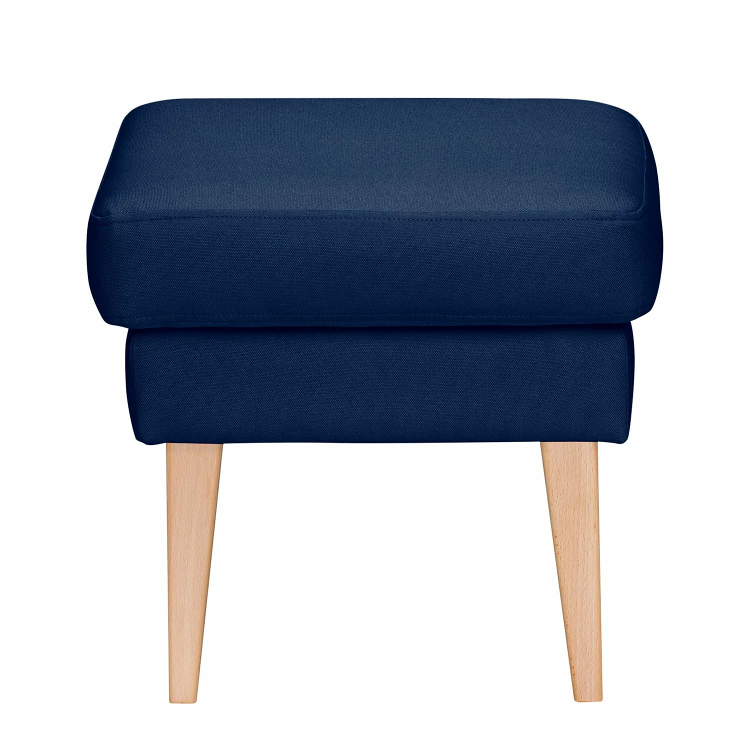 Mørteens Polsterhocker Bucoli Strukturstoff - Dunkelblau 3 Mørteens Polsterhocker Bucoli Strukturstoff - Dunkelblau – Bild 3