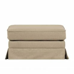 Ridgevalley Polsterhocker Campagne Webstoff - Muskat -Wohnzimmermöbel boutique en ligne polsterhocker campagne webstoff bisonbraun 4987276