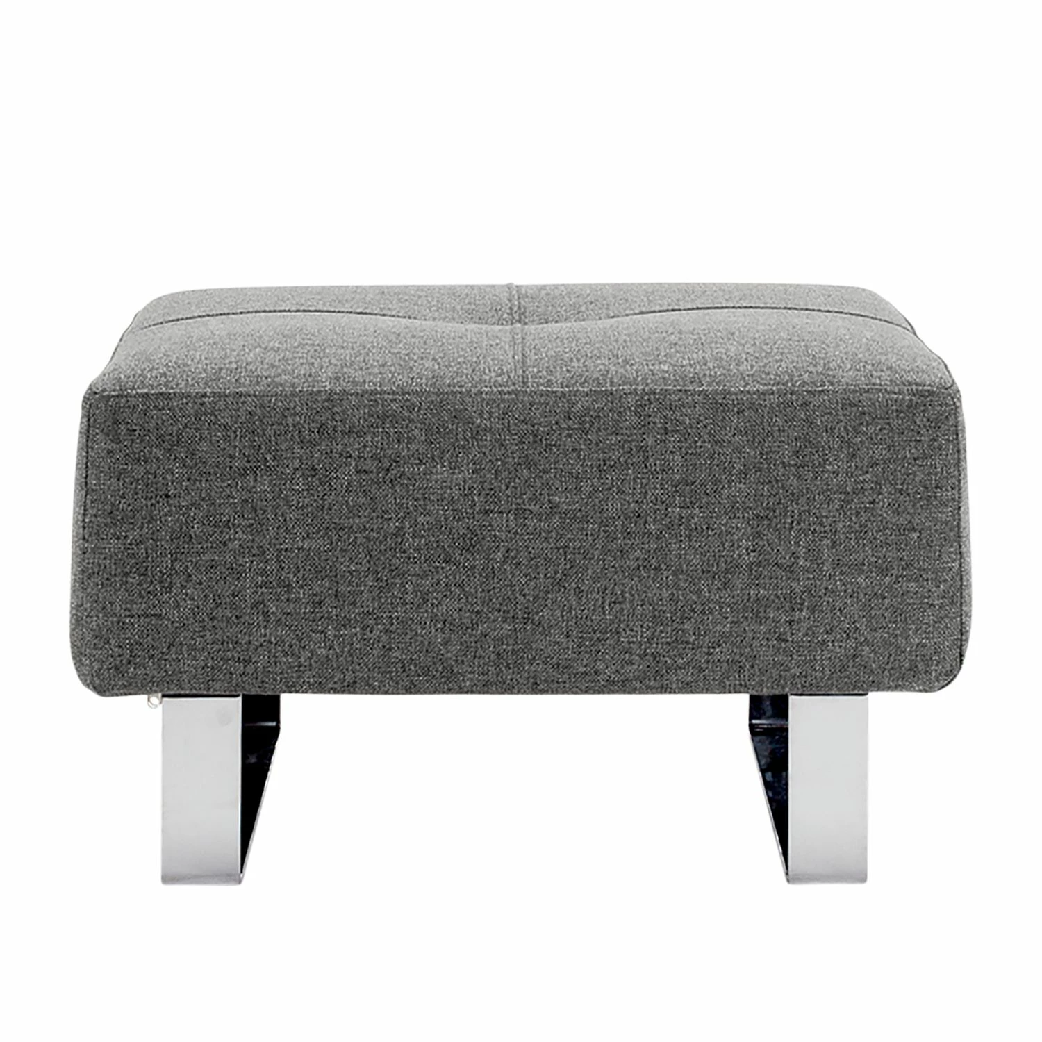 Innovation Möbel Polsterhocker Cassius Webstoff - Stoff Twist: Charcoal 4 Innovation Möbel Polsterhocker Cassius Webstoff - Stoff Twist: Charcoal – Bild 4