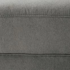 Ars Natura Polsterhocker Cebu Webstoff - Grau -Wohnzimmermöbel boutique en ligne polsterhocker cebu webstoff grau 4568856