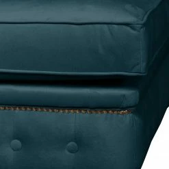 Jack & Alice Polsterhocker Esplanada (klein) Samt - Dunkelblau -Wohnzimmermöbel boutique en ligne polsterhocker esplanada klein microfaser dunkelblau 4506044