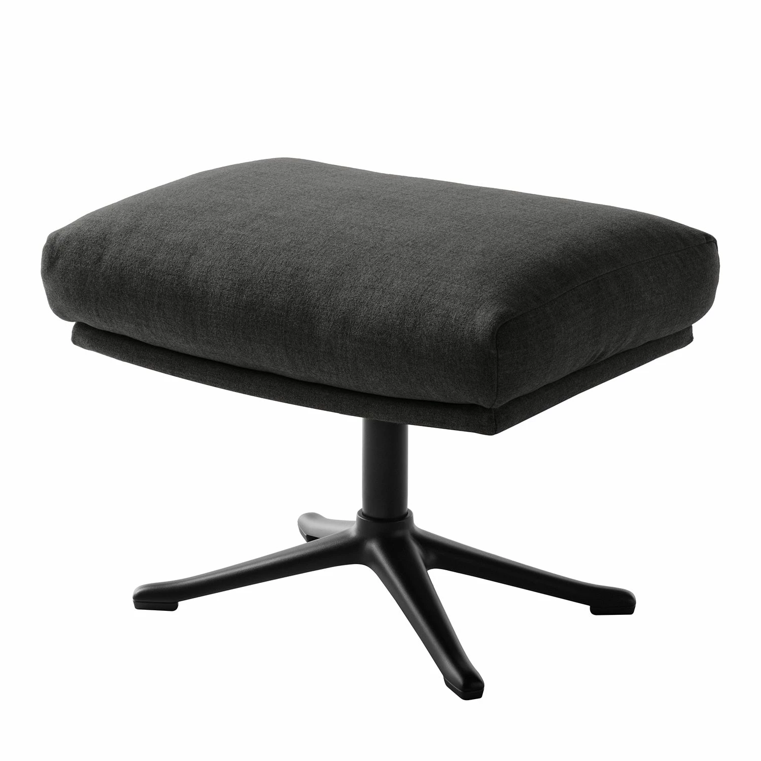 Studio Copenhagen Polsterhocker Hepburn III - Webstoff Milan: Anthrazit - Schwarz 1 Studio Copenhagen Polsterhocker Hepburn III - Webstoff Milan: Anthrazit - Schwarz