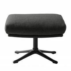 Studio Copenhagen Polsterhocker Hepburn III - Webstoff Milan: Anthrazit - Schwarz 12 Studio Copenhagen Polsterhocker Hepburn III - Webstoff Milan: Anthrazit - Schwarz -Wohnzimmermöbel boutique en ligne polsterhocker hepburn ii flachgewebe stoff milan anthrazit 5020364