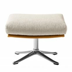 Studio Copenhagen Polsterhocker Hepburn III - Beige / Cognac - Chrom glänzend 13 Studio Copenhagen Polsterhocker Hepburn III - Beige / Cognac - Chrom glänzend -Wohnzimmermöbel boutique en ligne polsterhocker hepburn ii webstoff echtleder beige cognac 5023876