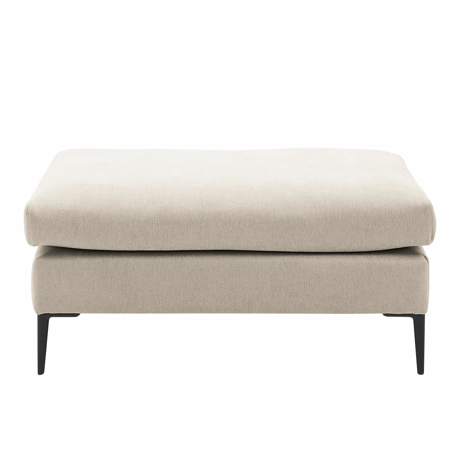 Fredriks Polsterhocker Streaky Bay - Hellbeige 3 Fredriks Polsterhocker Streaky Bay - Hellbeige – Bild 3