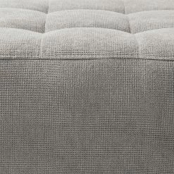 Fredriks Polsterhocker Tanete - Strukturstoff -Wohnzimmermöbel boutique en ligne polsterhocker tanete strukturstoff granit 4787692