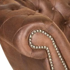 Ars manufacti Recamiere Benavente - Antiklederoptik Braun - Armlehne davorstehend links -Wohnzimmermöbel boutique en ligne recamiere benavente antiklederlook braun armlehne davorstehend links 406836