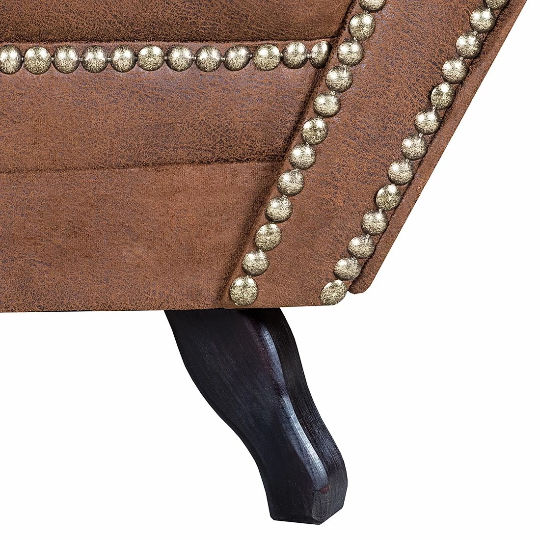 Ars manufacti Recamiere Benavente - Antiklederoptik Braun - Armlehne davorstehend rechts 11 Ars manufacti Recamiere Benavente - Antiklederoptik Braun - Armlehne davorstehend rechts – Bild 11