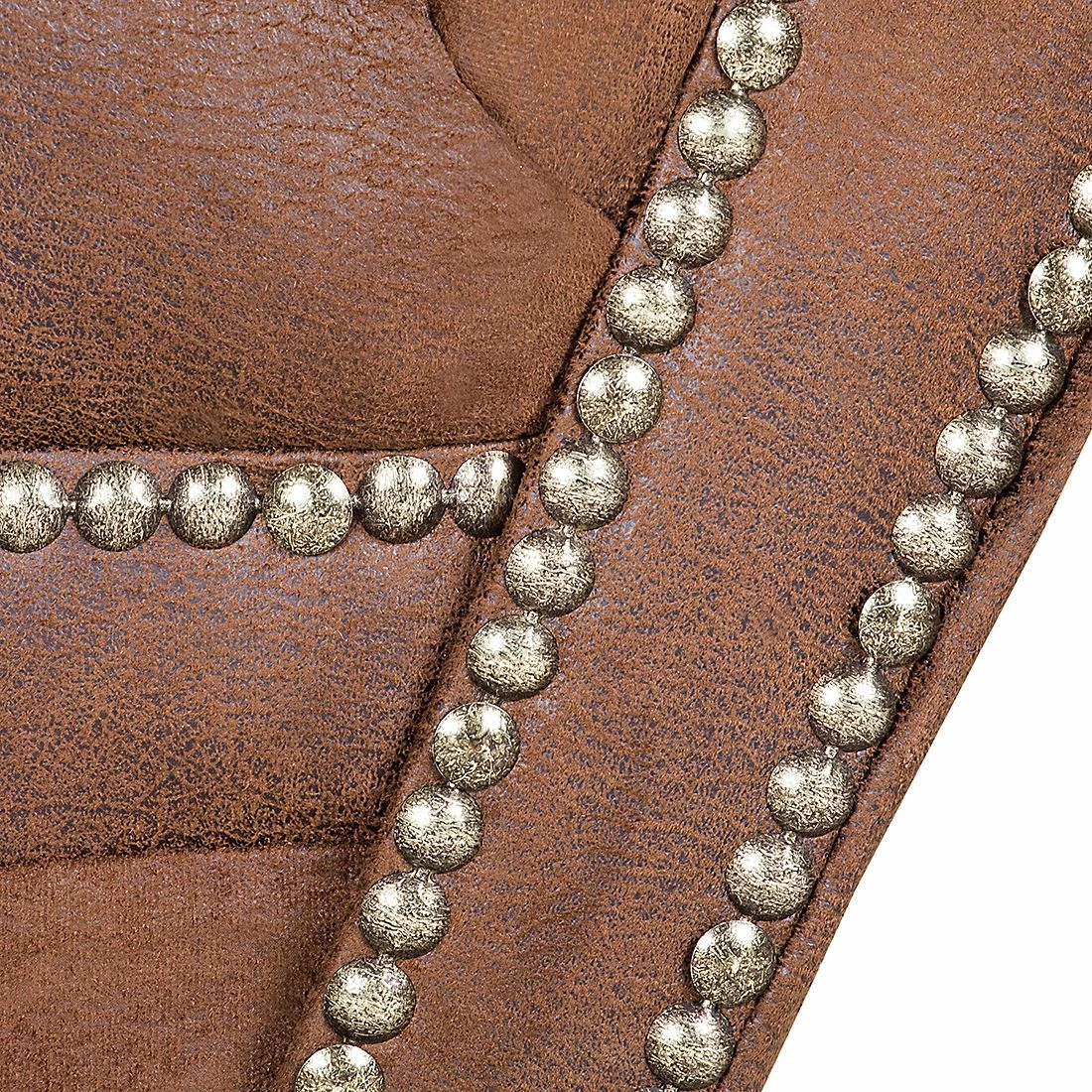 Ars manufacti Recamiere Benavente - Antiklederoptik Braun - Armlehne davorstehend rechts 7 Ars manufacti Recamiere Benavente - Antiklederoptik Braun - Armlehne davorstehend rechts – Bild 7