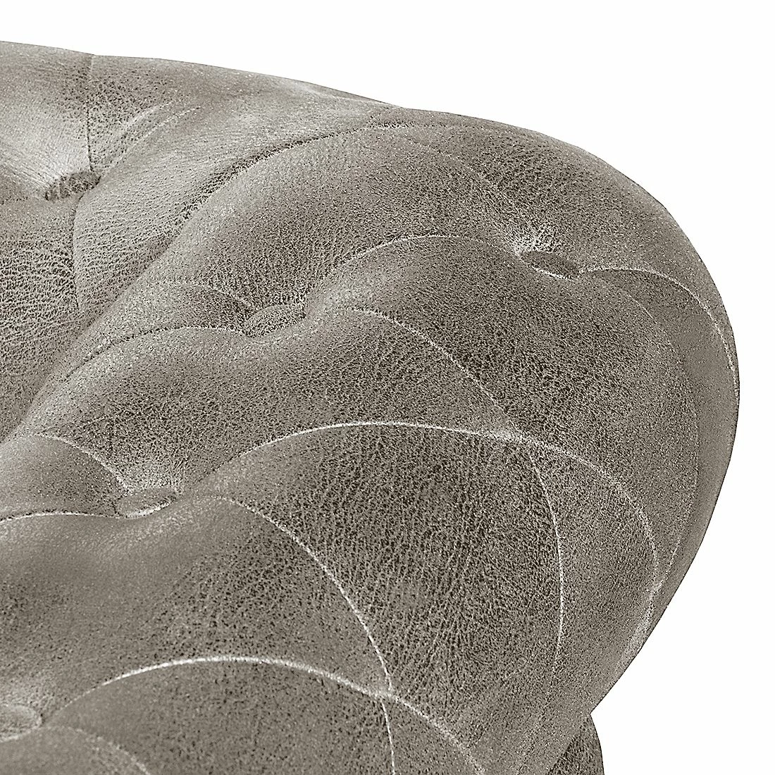 Ars manufacti Recamiere Benavente - Antiklederoptik Silber - Armlehne davorstehend rechts 7 Ars manufacti Recamiere Benavente - Antiklederoptik Silber - Armlehne davorstehend rechts – Bild 7