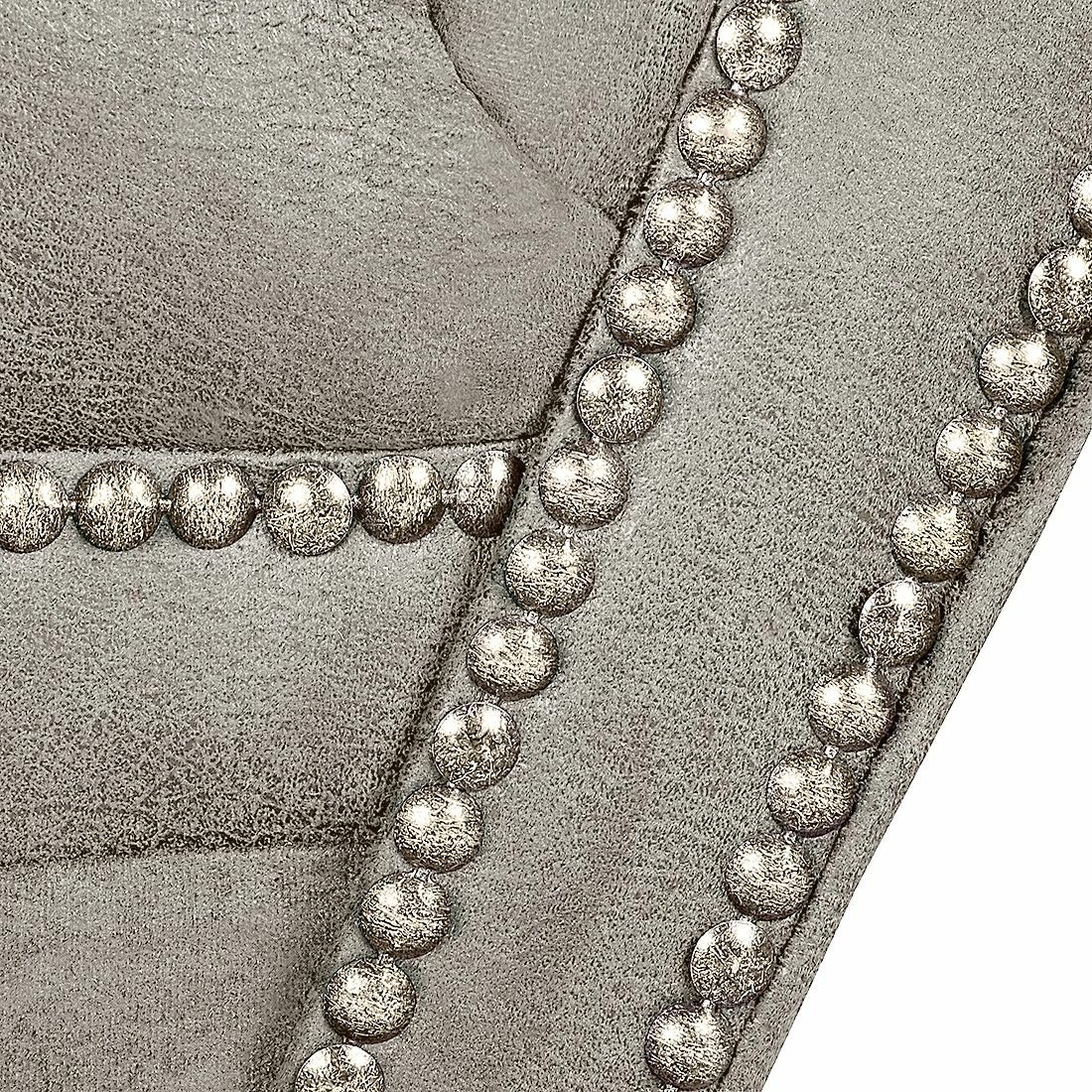 Ars manufacti Recamiere Benavente - Antiklederoptik Silber - Armlehne davorstehend rechts 12 Ars manufacti Recamiere Benavente - Antiklederoptik Silber - Armlehne davorstehend rechts – Bild 12