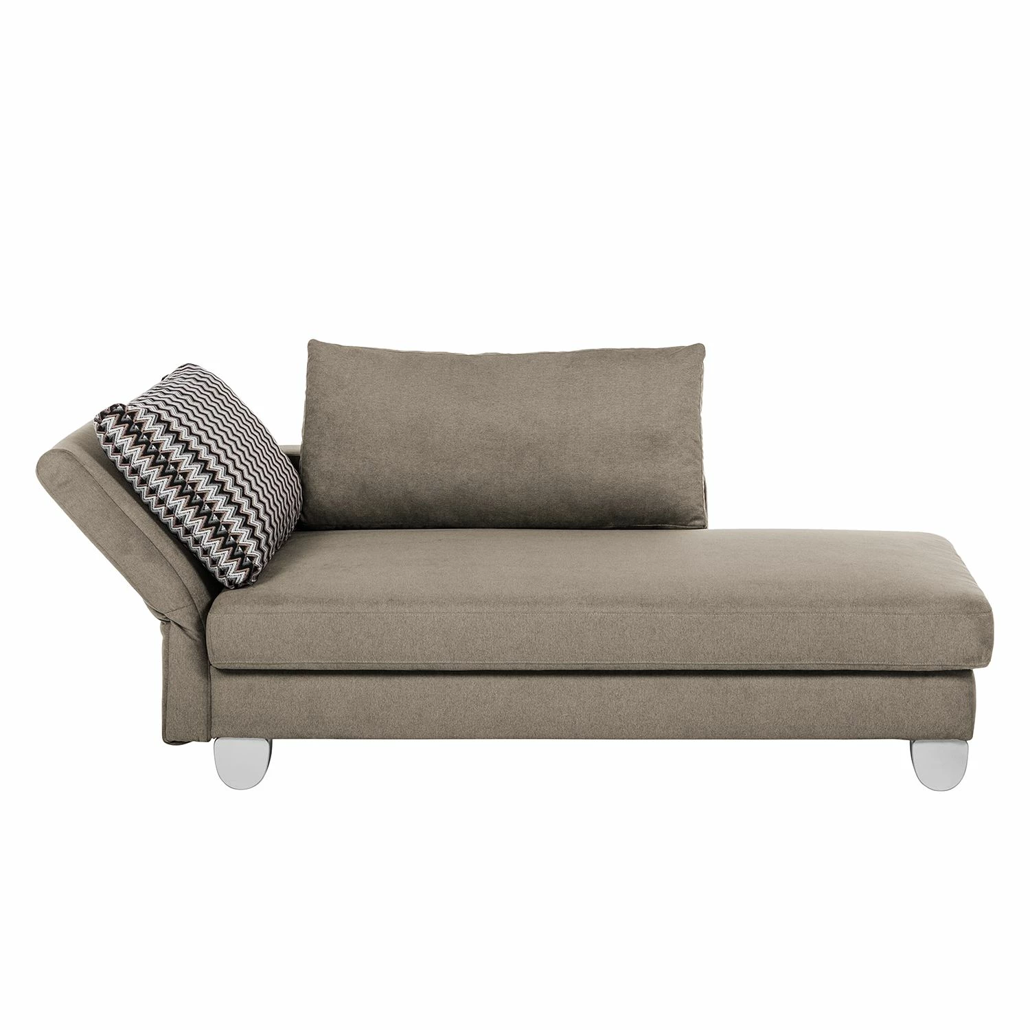 Loftscape Recamiere Burnie Webstoff - Steingrau - Armlehne davorstehend links 4 Loftscape Recamiere Burnie Webstoff - Steingrau - Armlehne davorstehend links – Bild 4