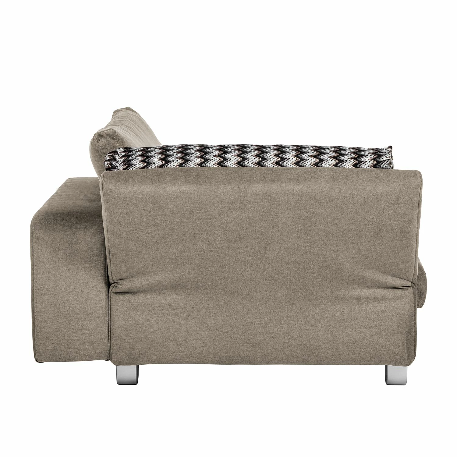 Loftscape Recamiere Burnie Webstoff - Steingrau - Armlehne davorstehend links 11 Loftscape Recamiere Burnie Webstoff - Steingrau - Armlehne davorstehend links – Bild 11