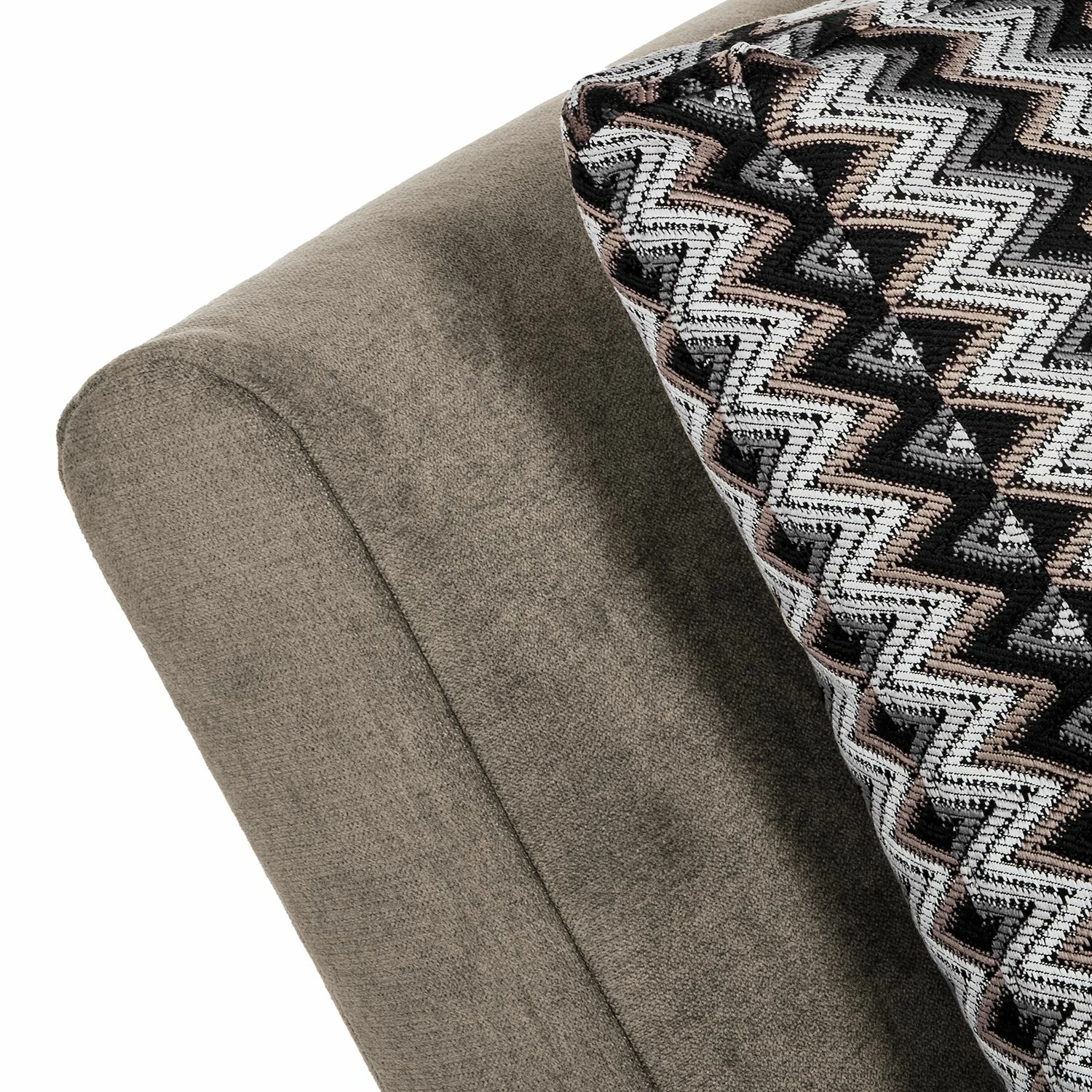 Loftscape Recamiere Burnie Webstoff - Steingrau - Armlehne davorstehend links 13 Loftscape Recamiere Burnie Webstoff - Steingrau - Armlehne davorstehend links – Bild 13