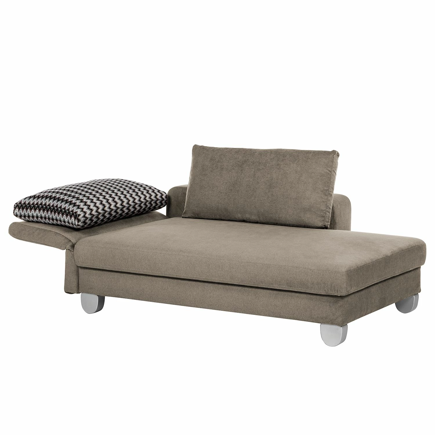 Loftscape Recamiere Burnie Webstoff - Steingrau - Armlehne davorstehend links 9 Loftscape Recamiere Burnie Webstoff - Steingrau - Armlehne davorstehend links – Bild 9