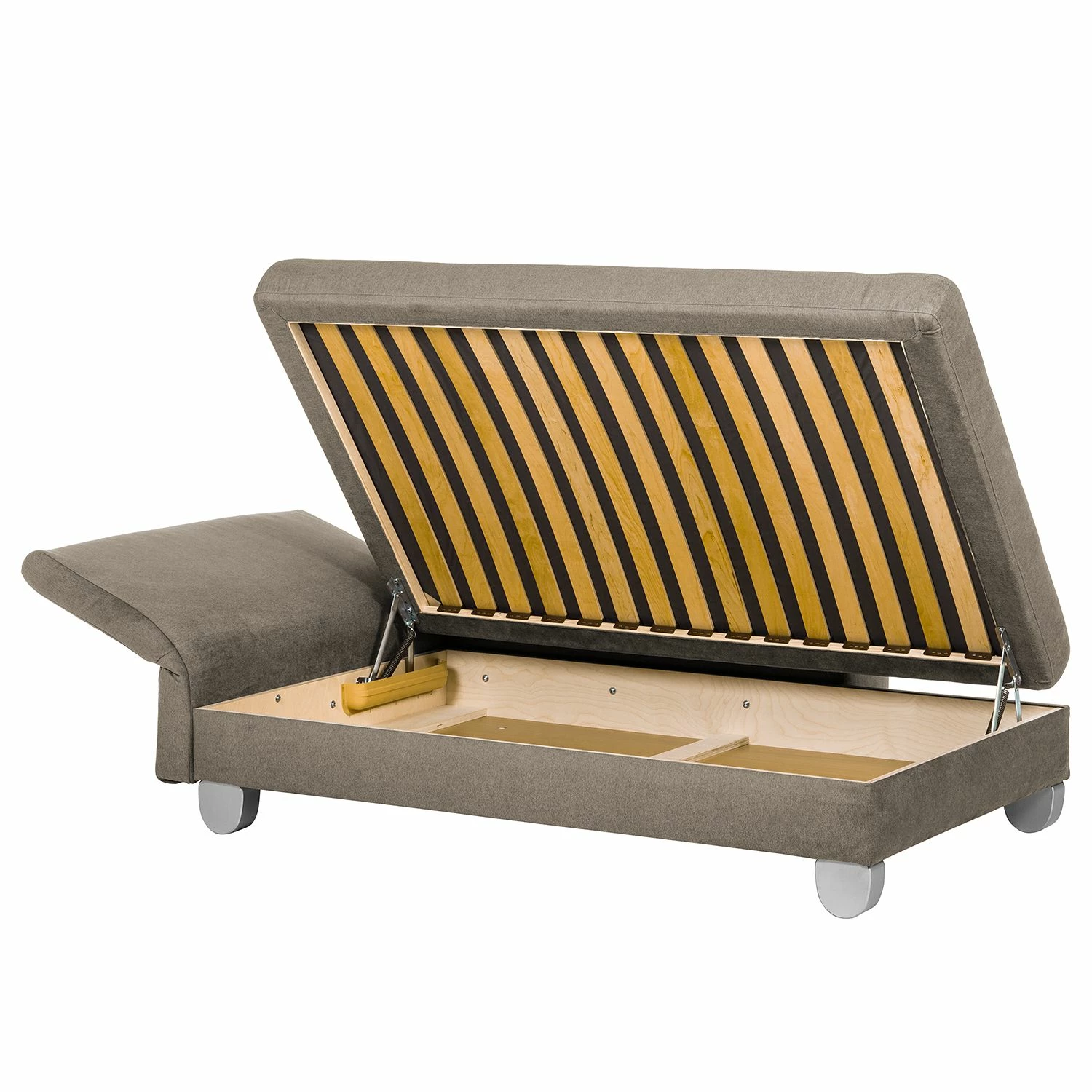 Loftscape Recamiere Burnie Webstoff - Steingrau - Armlehne davorstehend links 7 Loftscape Recamiere Burnie Webstoff - Steingrau - Armlehne davorstehend links – Bild 7