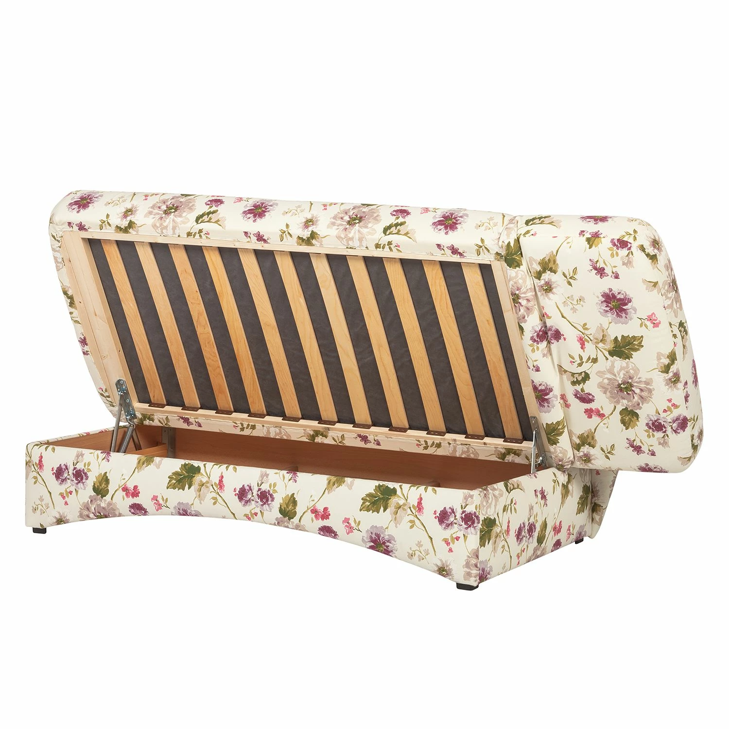 Ridgevalley Recamiere Eresburg Flachgewebe - Beige geblümt - Armlehne davorstehend rechts 7 Ridgevalley Recamiere Eresburg Flachgewebe - Beige geblümt - Armlehne davorstehend rechts – Bild 7