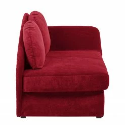 Ridgevalley Recamiere Eresburg Velours - Bordeaux - Armlehne davorstehend rechts -Wohnzimmermöbel boutique en ligne recamiere eresburg velours armlehne davorstehend rechts bordeaux 3357721