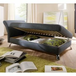 Fredriks Recamiere Habay (mit Schlaffunktion) - Webstoff - Armlehne davorstehend links -Wohnzimmermöbel boutique en ligne recamiere habay mit schlaffunktion webstoff armlehne davorstehend links 1720982