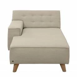 Tom Tailor Recamiere Nordic Chic Webstoff - Stoff TUS: 1 ecru - Armlehne davorstehend links -Wohnzimmermöbel boutique en ligne recamiere lanipa webstoff armlehne davorstehend links kaschmir 4217756