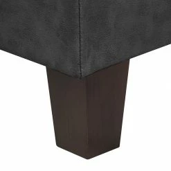 Maison Belfort Recamiere Revel Kunstleder - Anthrazit - Armlehne davorstehend rechts -Wohnzimmermöbel boutique en ligne recamiere revel kunstleder armlehne davorstehend rechts anthrazit 2234694