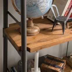 Ars manufacti Regal Atelier III - Akazie massiv / Metall - Akazie Braun / Anthrazit -Wohnzimmermöbel boutique en ligne regal atelier iii akazie massiv metall akazie braun anthrazit 5052972