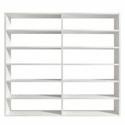 Loftscape Bücherregal Empire - Cremeweiß - Höhe: 221 cm - Breite: 241 cm -Wohnzimmermöbel boutique en ligne regal concept xv weiss 3495501