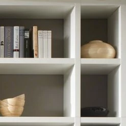 Fredriks Regal Concept XVI (inkl. Beleuchtung) - Hochglanz Weiß -Wohnzimmermöbel boutique en ligne regal concept xvi inkl beleuchtung hochglanz weiss 5074492